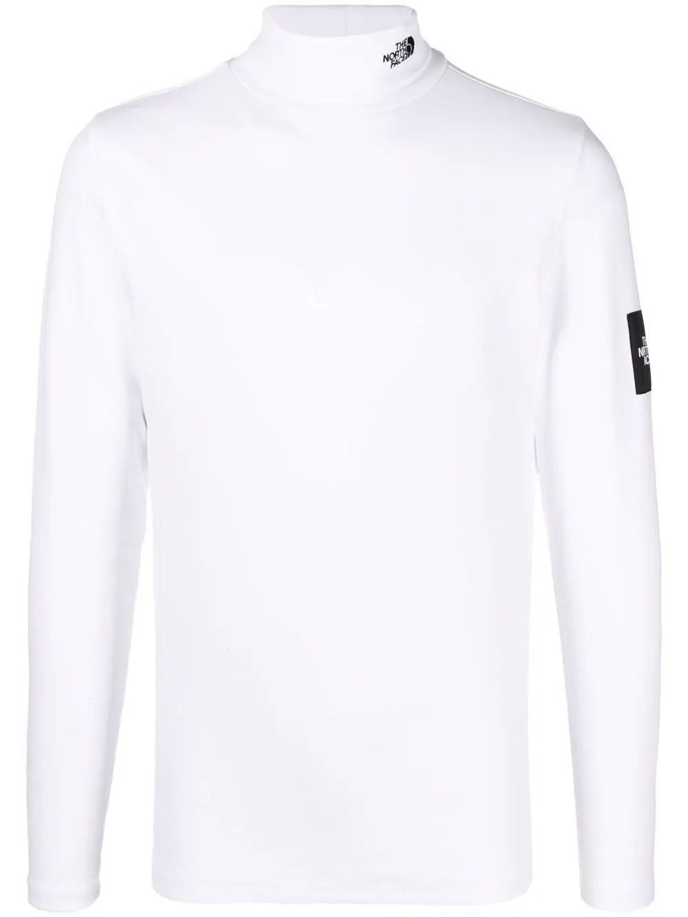 logo-embroidered cotton jumper - 1