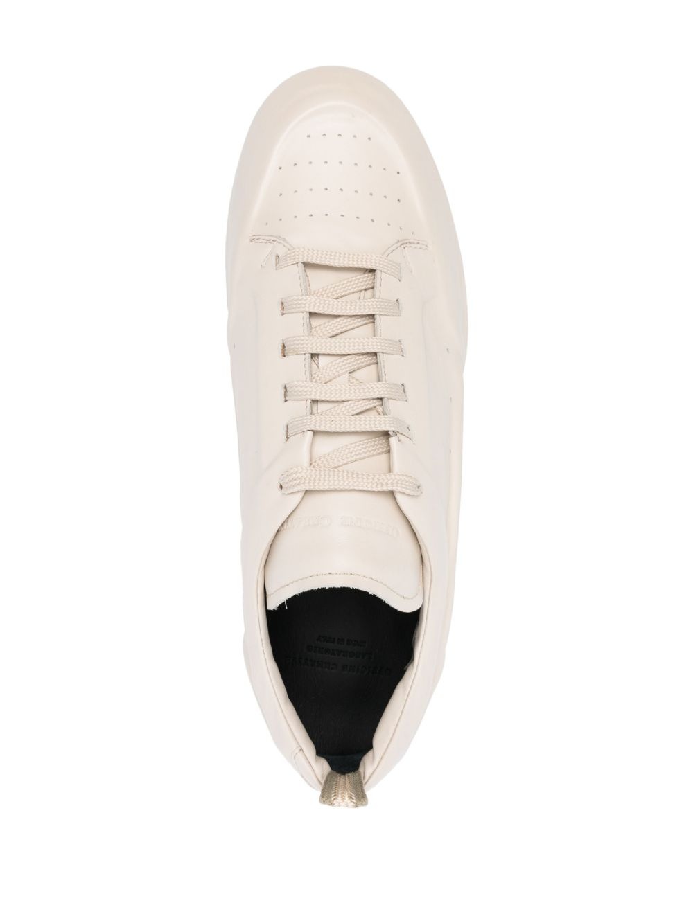 logo-debossed sneakers - 4
