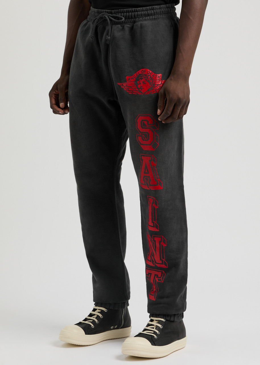 Angel of Death printed cotton sweatpants - 2