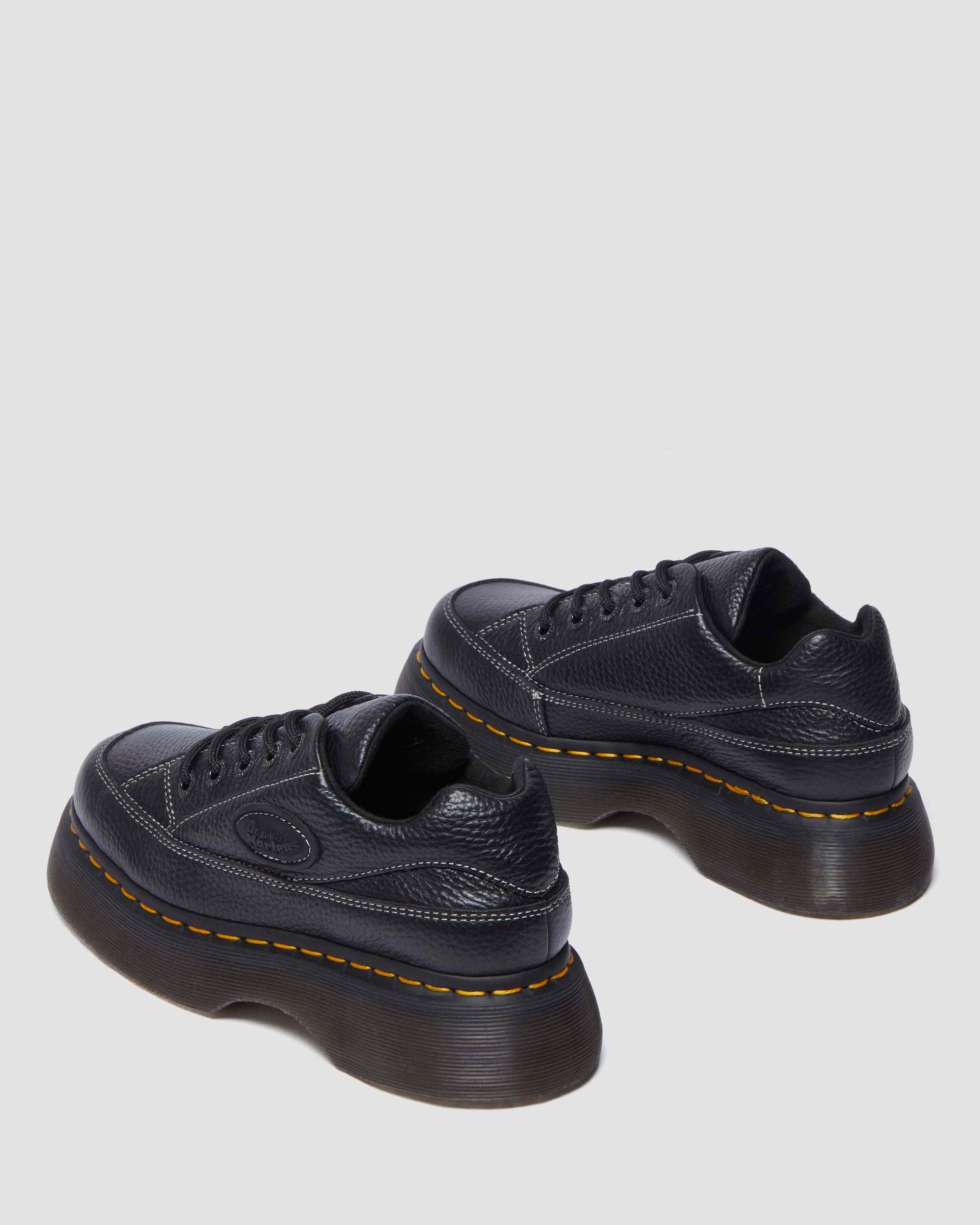 Buzz 5-Eye Milled Napa Leather Shoes - 7