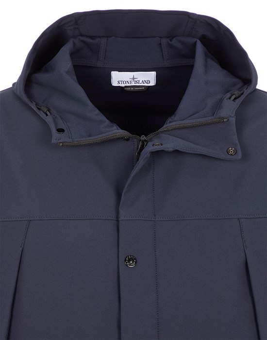 40227 LIGHT SOFT SHELL-R_e.dye® TECHNOLOGY IN RECYCLED POLYESTER BLUE - 3