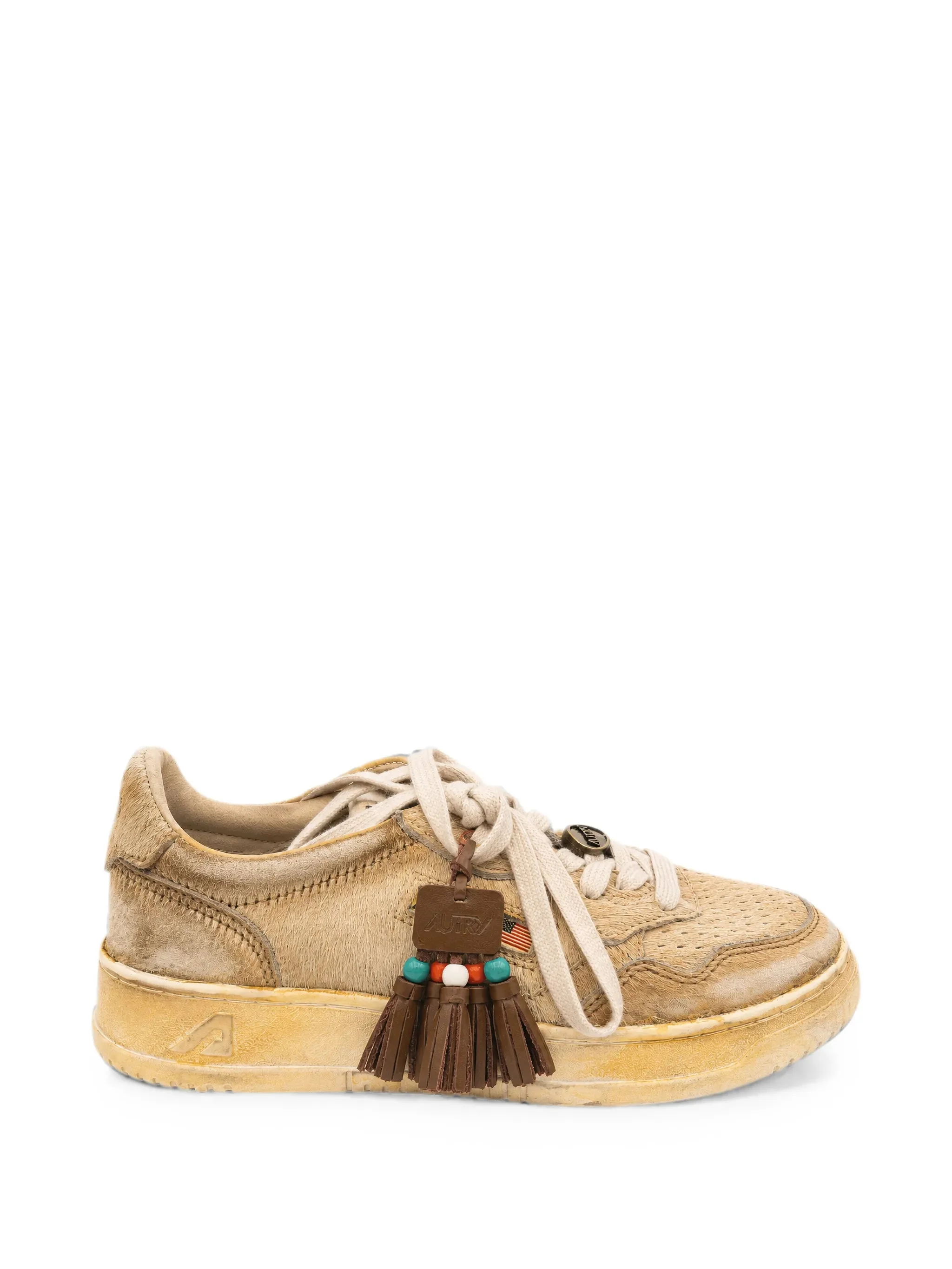 Autry Beaded Tassel Sneakers - 1