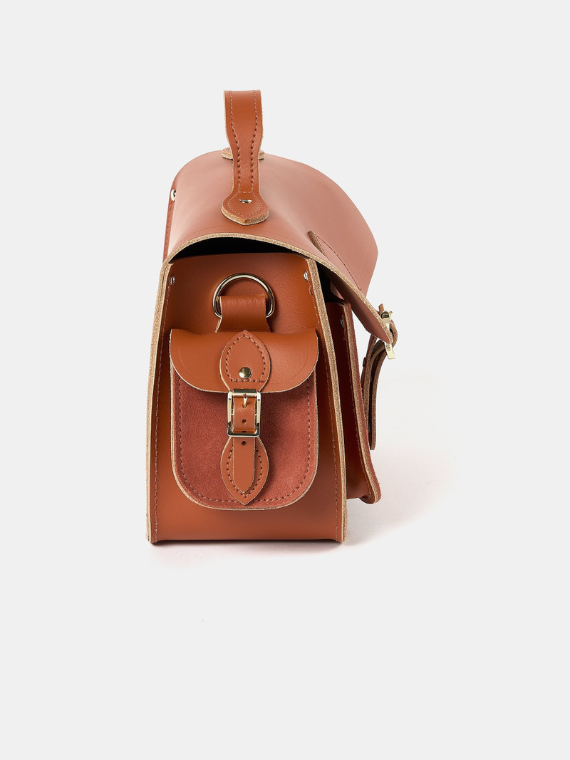 The Traveller - Cinnamon with Suede 5