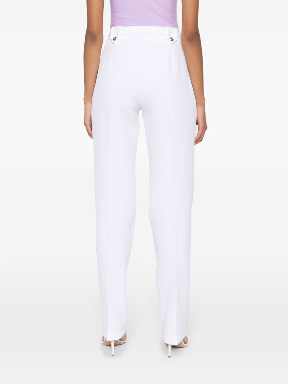 Baroque Buckle tapered trousers - 4