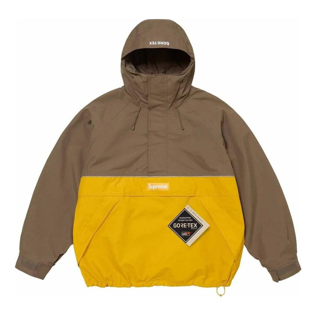 Supreme GORE-TEX Anorak 'Yellow Brown' SUP-SS24-010 - 1