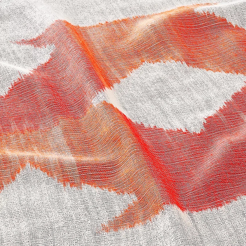 Ikat H Net scarf 140 - 2