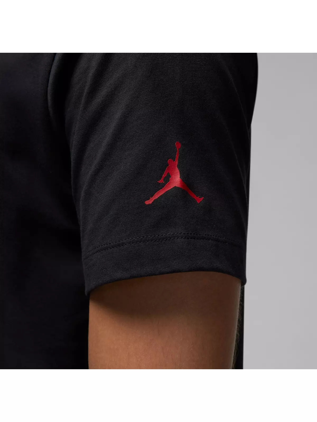 Men's Brand Graphic Crewneck Tee - Black/Red - 7