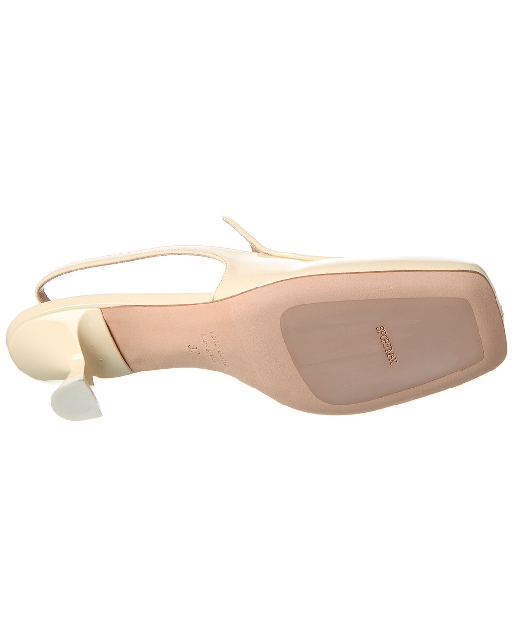 Sportmax Lazzaro Patent Slingback Pump - 4
