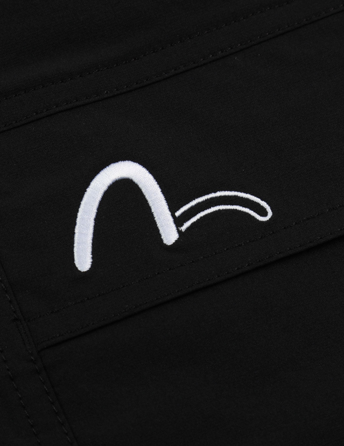 Logo Embroidery Slim Fit Cargo Pants - 8
