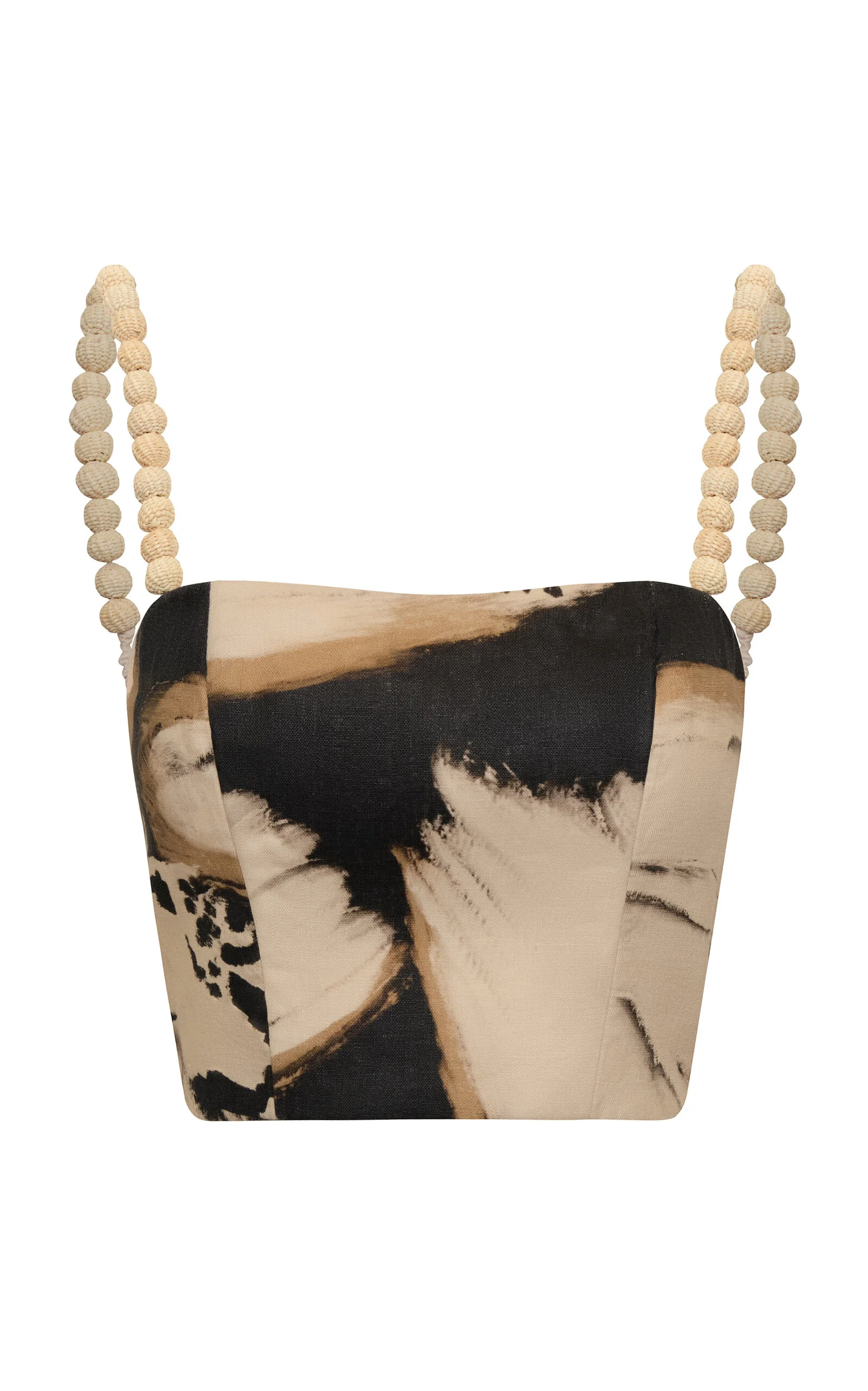 Mi Interior Printed Linen Top print - 1