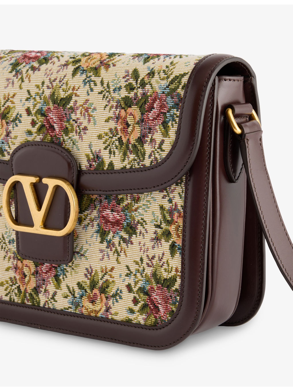 9to5 Floral-Jacquard Shoulder Bag - 3