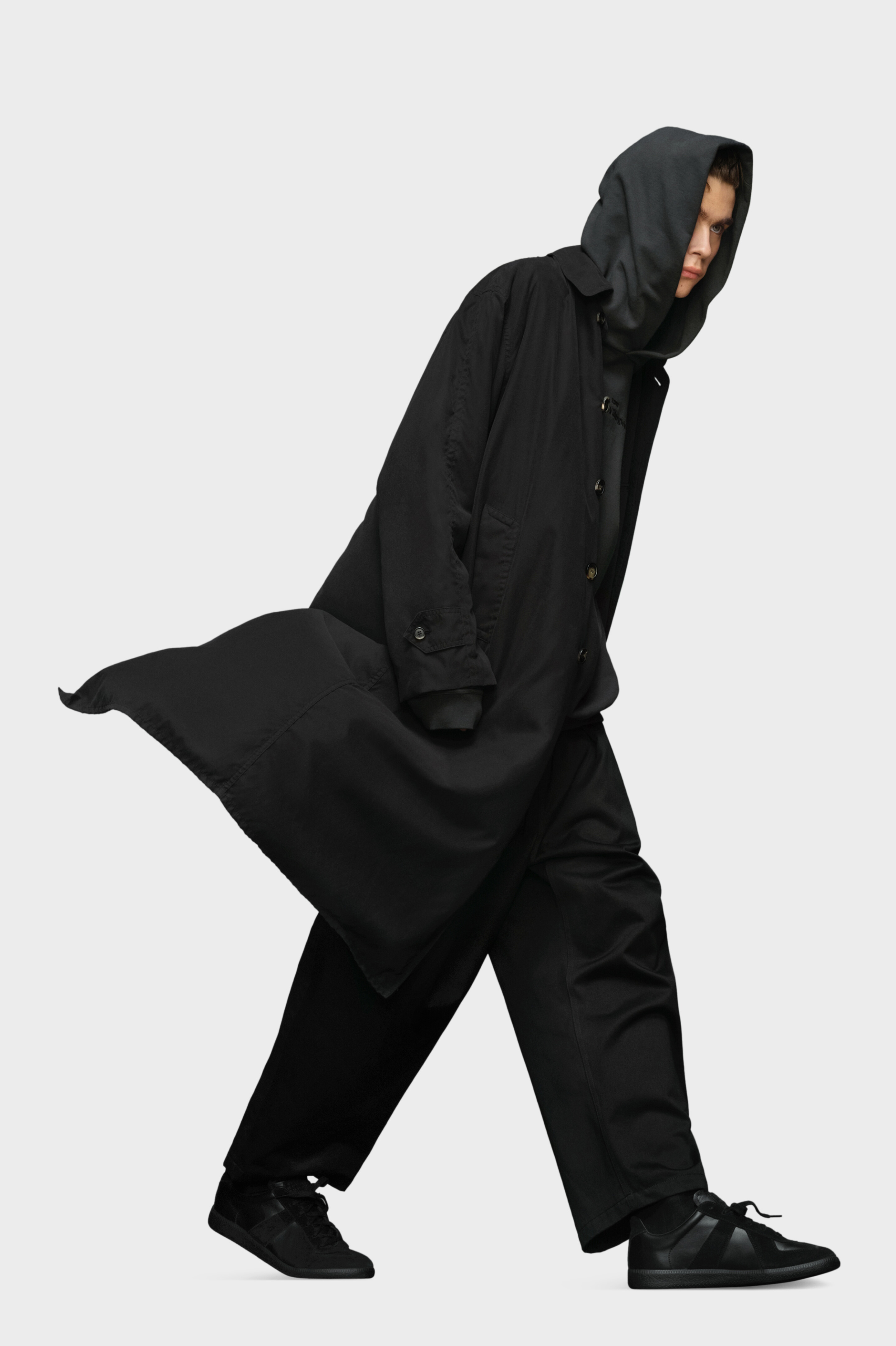 Peached trench coat - 3
