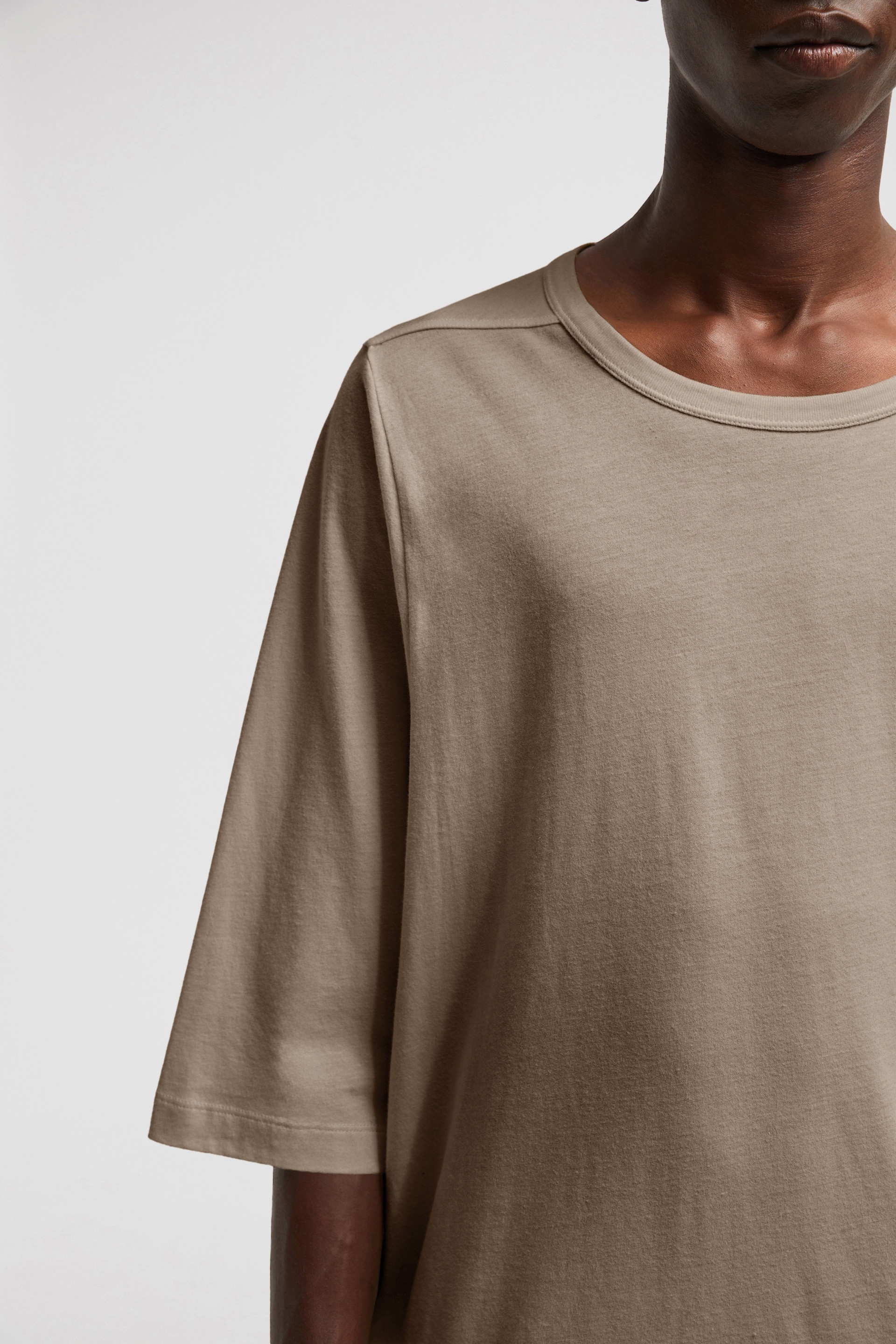 Moncler + Rick Owens Cotton T-Shirt - 6