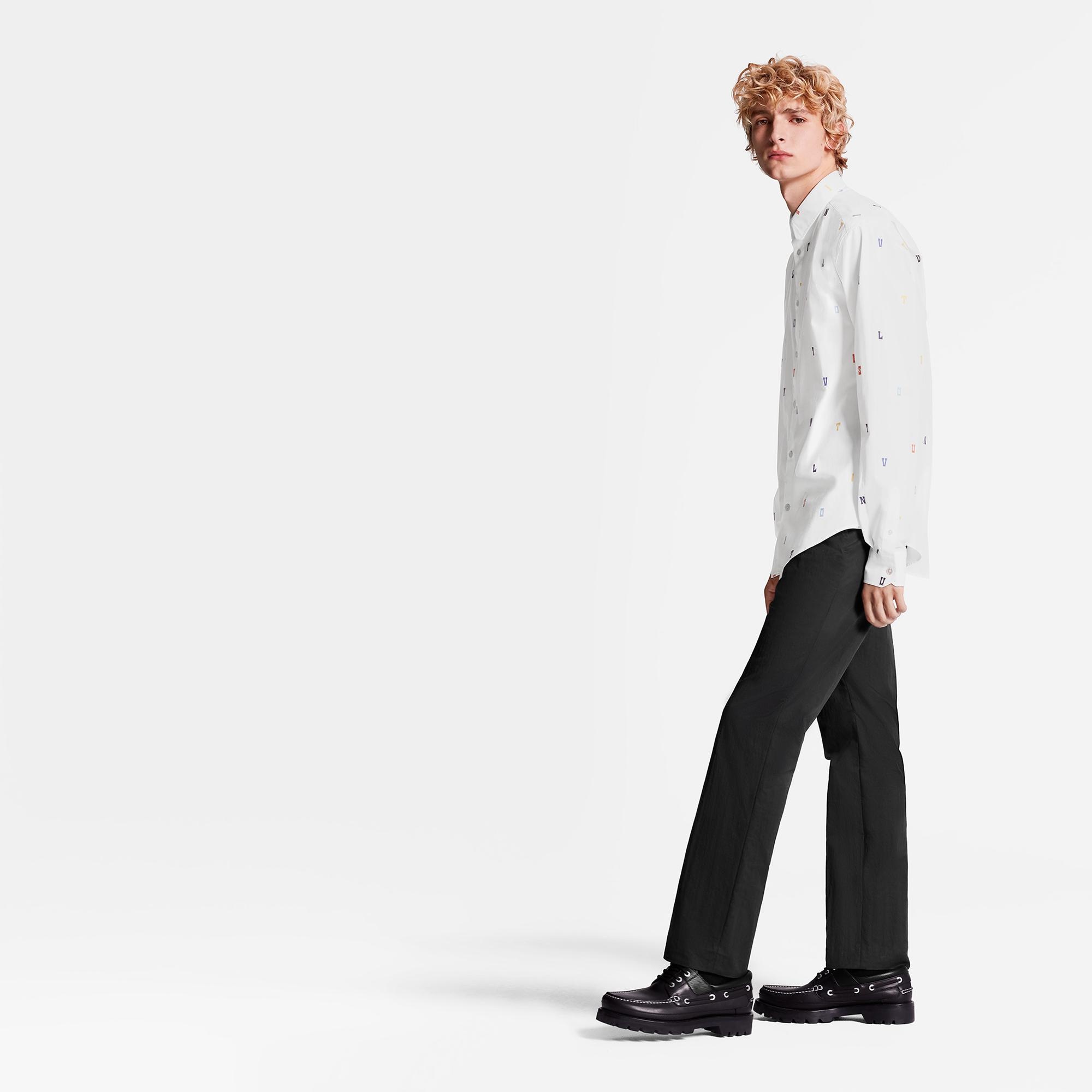 Regular Shirt With DNA Collar Fil Coupé - 2
