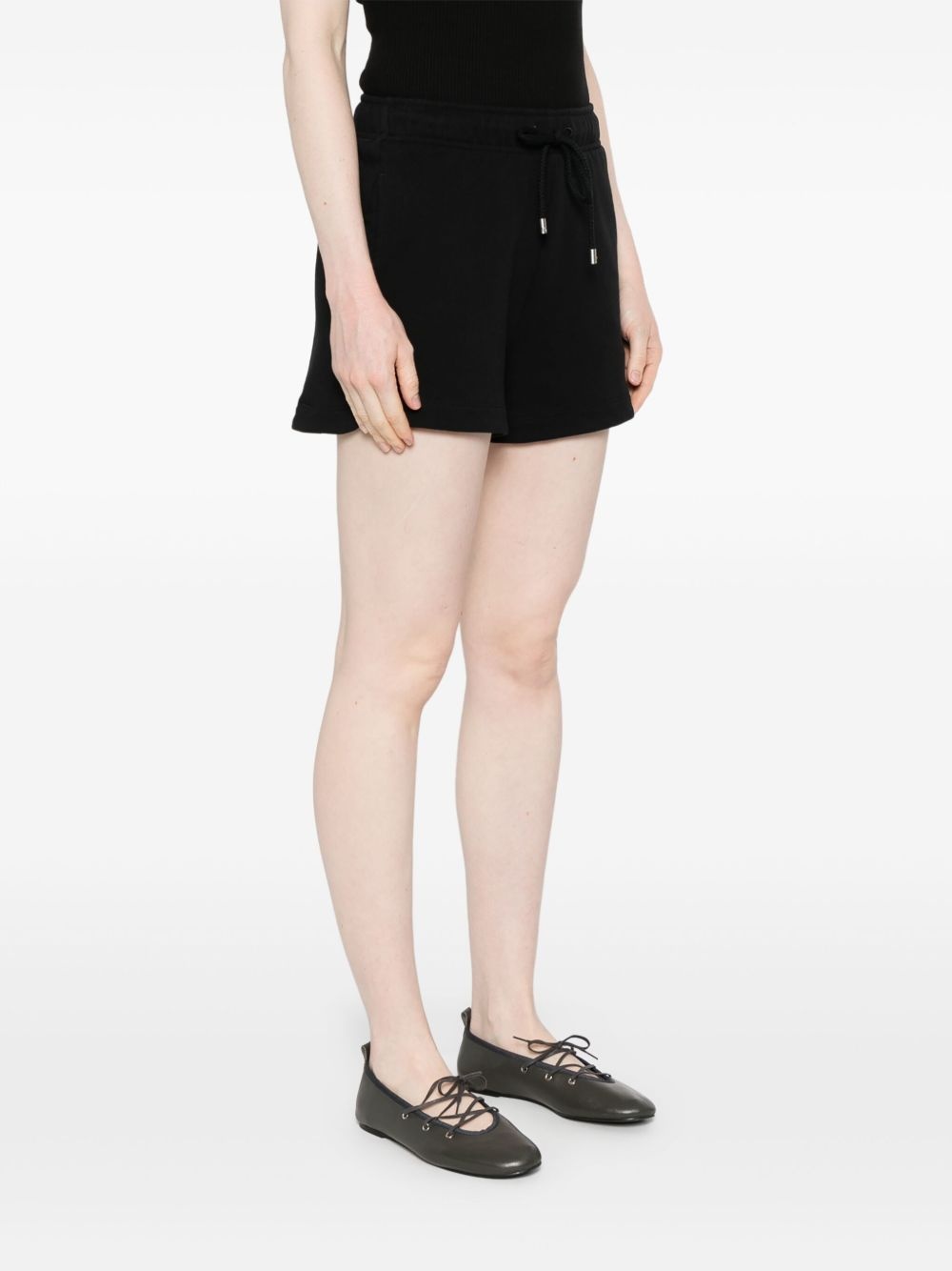 logo-print track shorts - 3