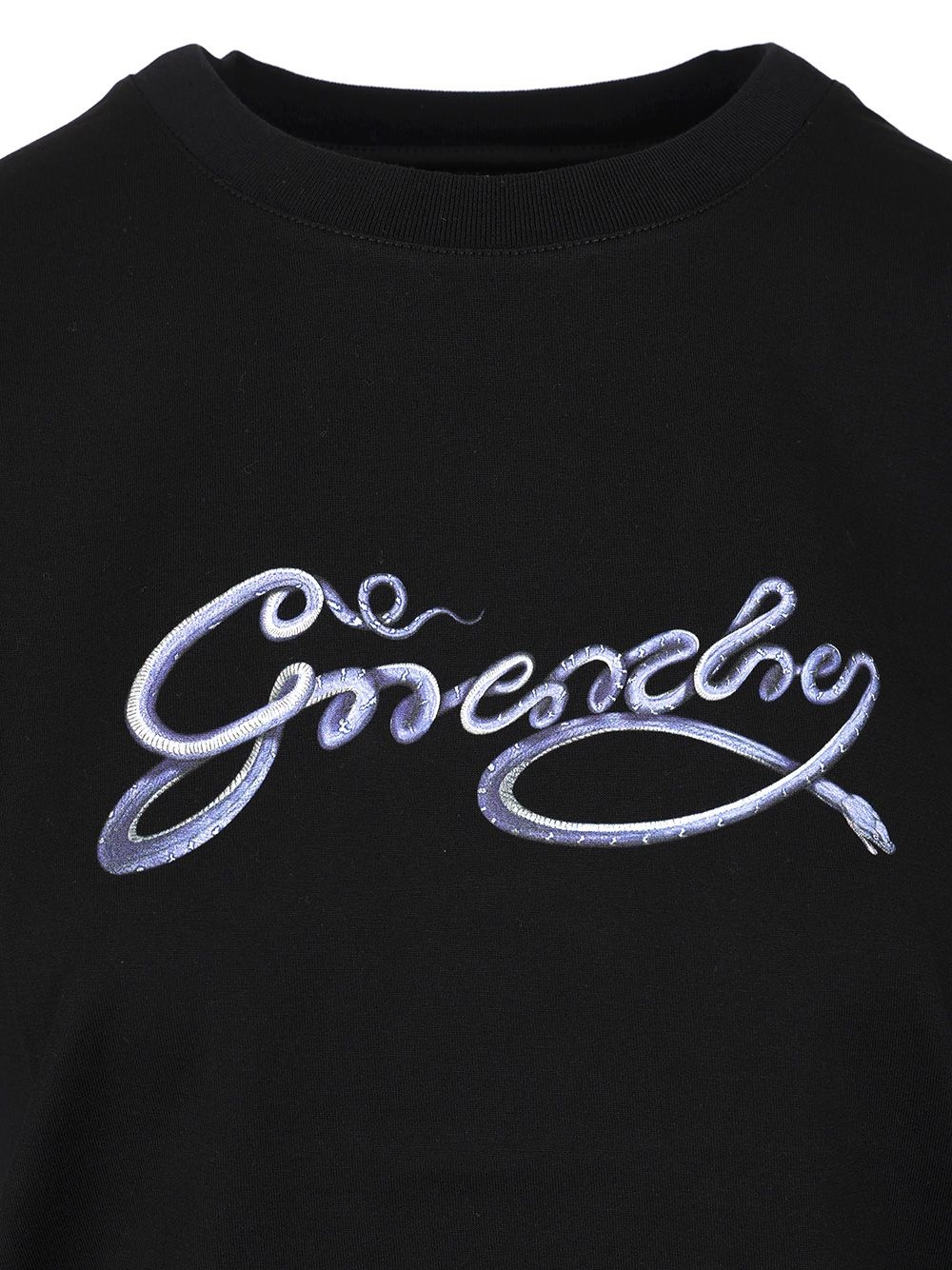 With Printed Logo T-Shirt Black - 3