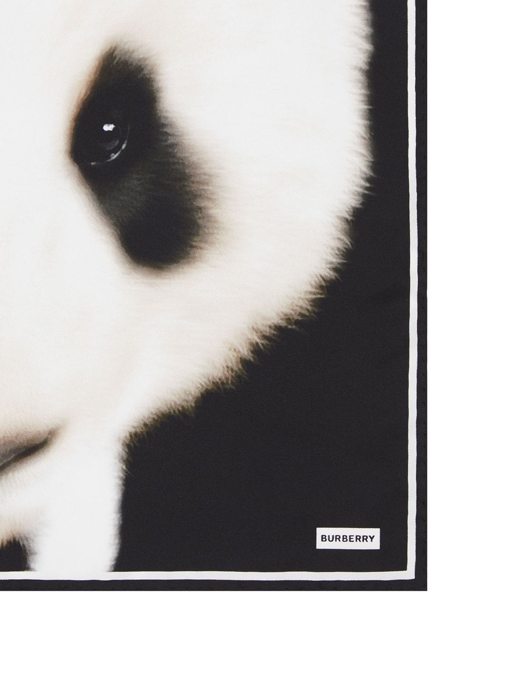 panda print square scarf - 3