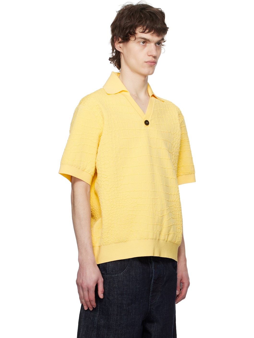 Yellow La Croisière 'The Scala' Polo - 2