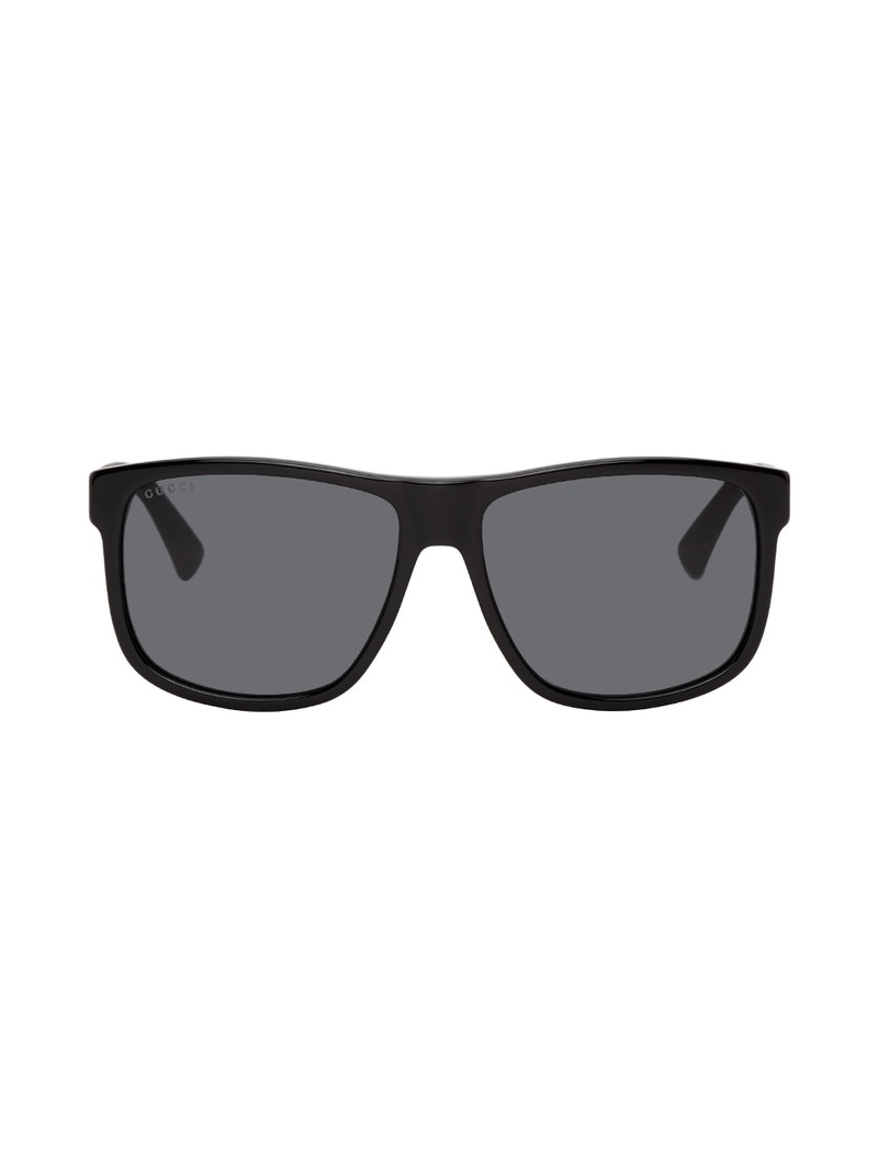 Black Square Sunglasses - 1