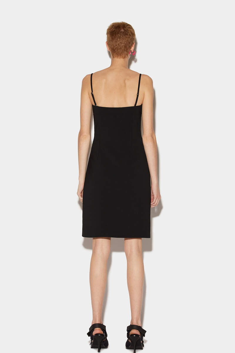 DSQUARED2 CURVE CUT-OUT MINI DRESS outlook