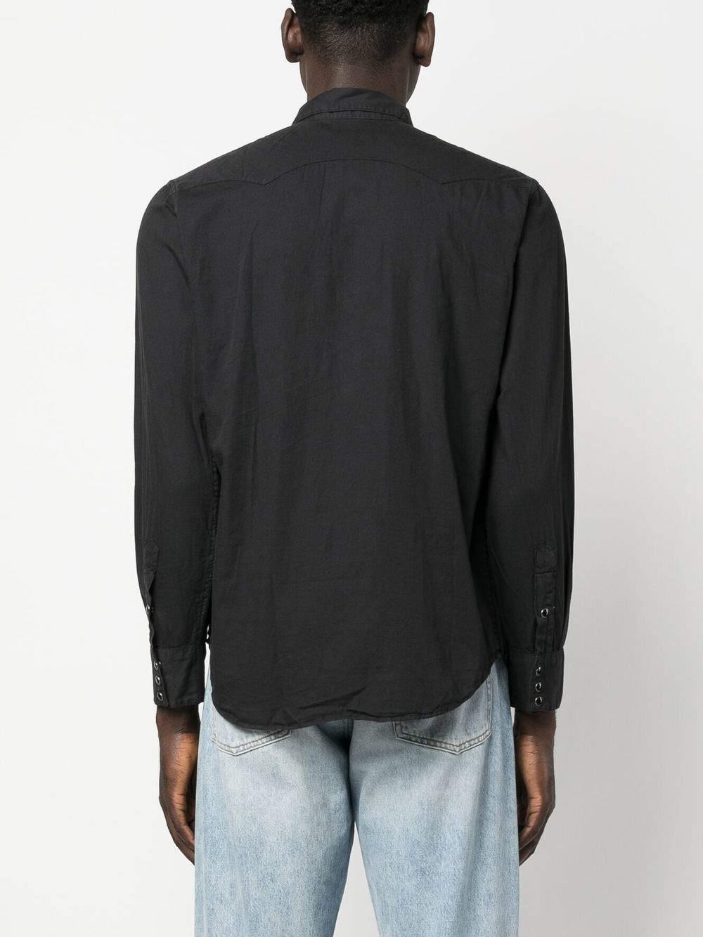 Heritage front press-stud fastening shirt - 4