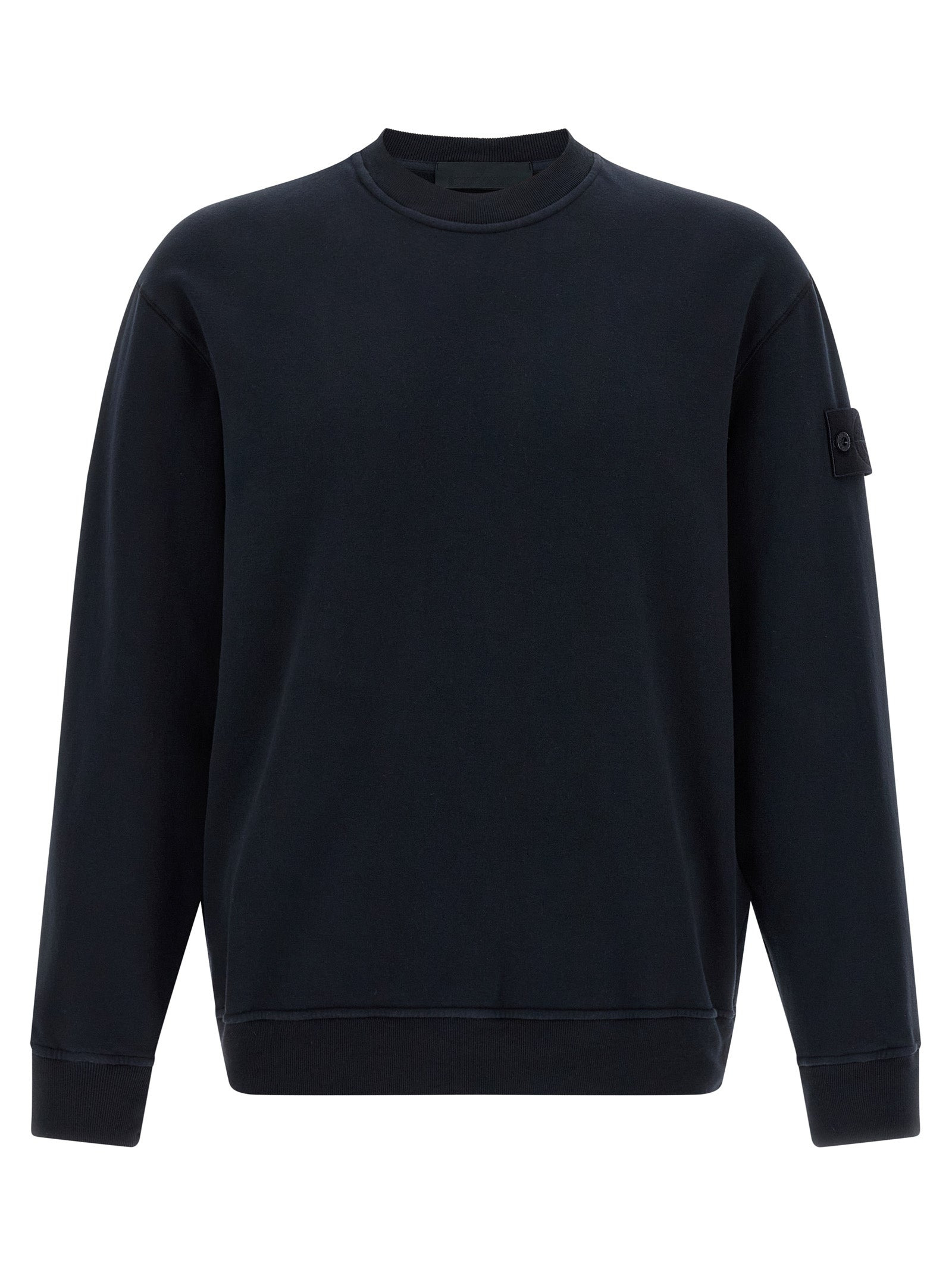 Logo Badge Sweatshirt Blue - 1
