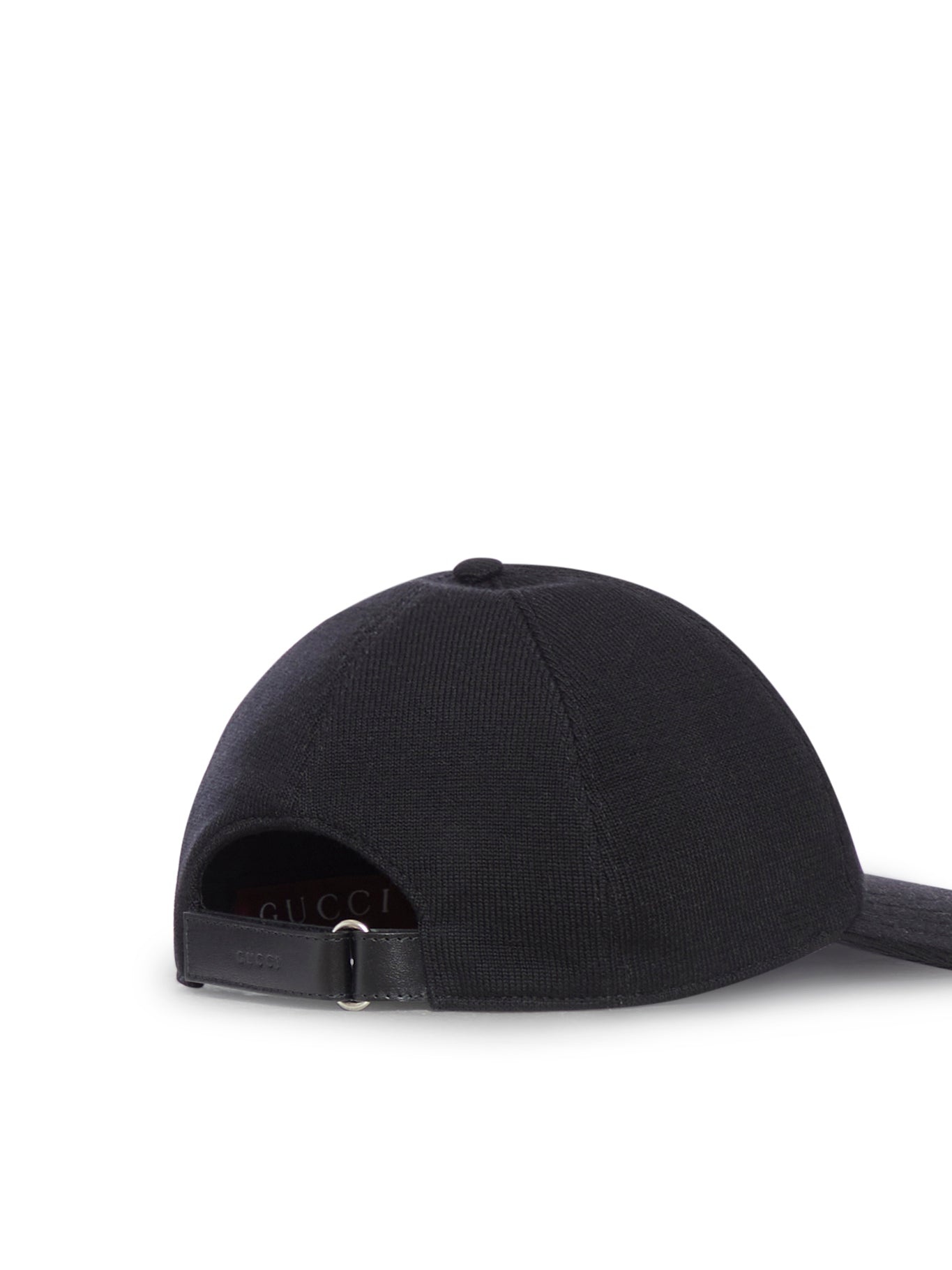 EMBROIDERED WOOL BASEBALL CAP - 3