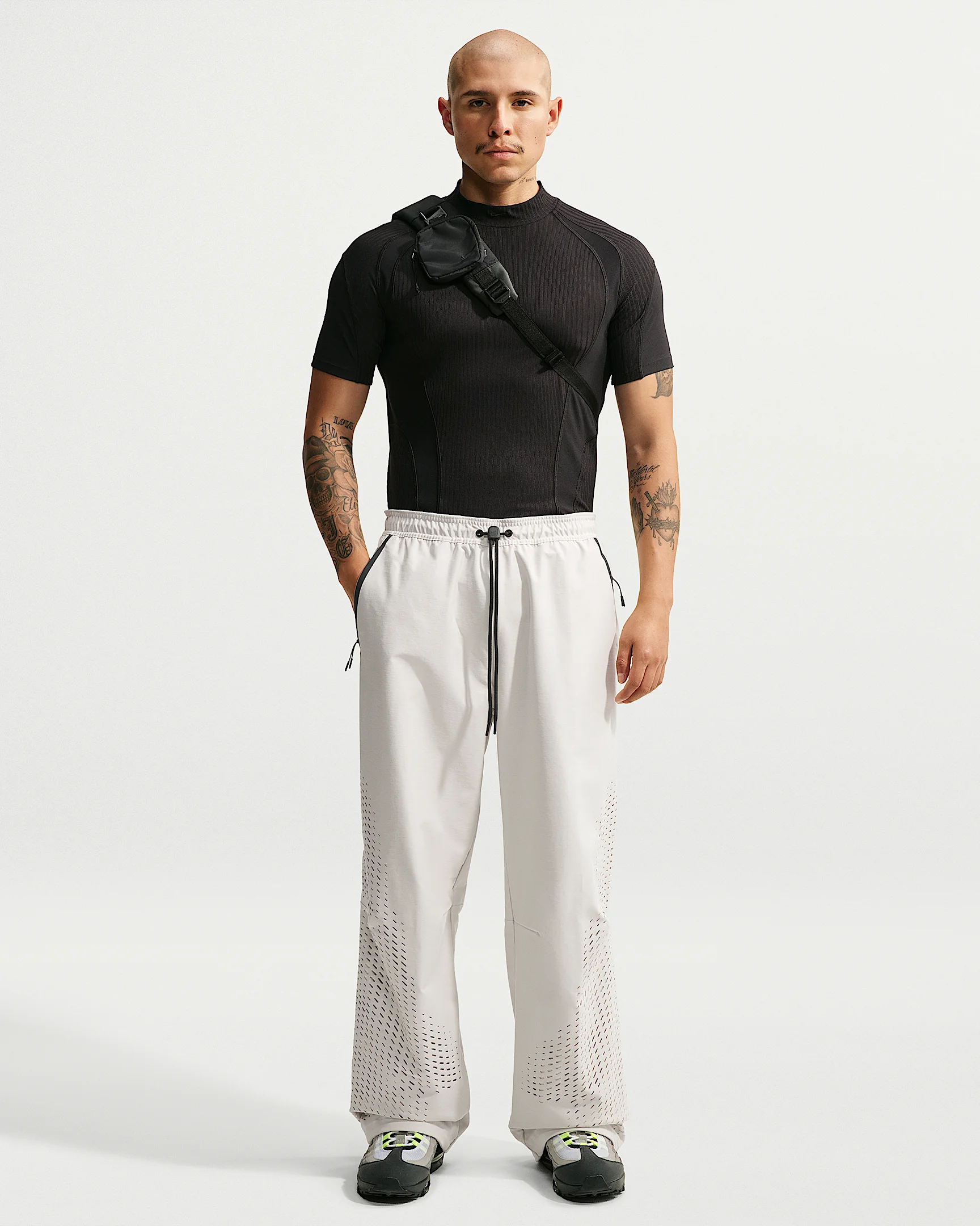 Nike Tech Men's Dri-FIT Shori Knit Open-Hem Pants - 1