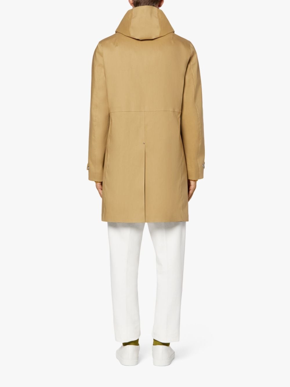 GRANISH SHORT KELP BONDED COTTON HOODED COAT | GR-1036 - 3