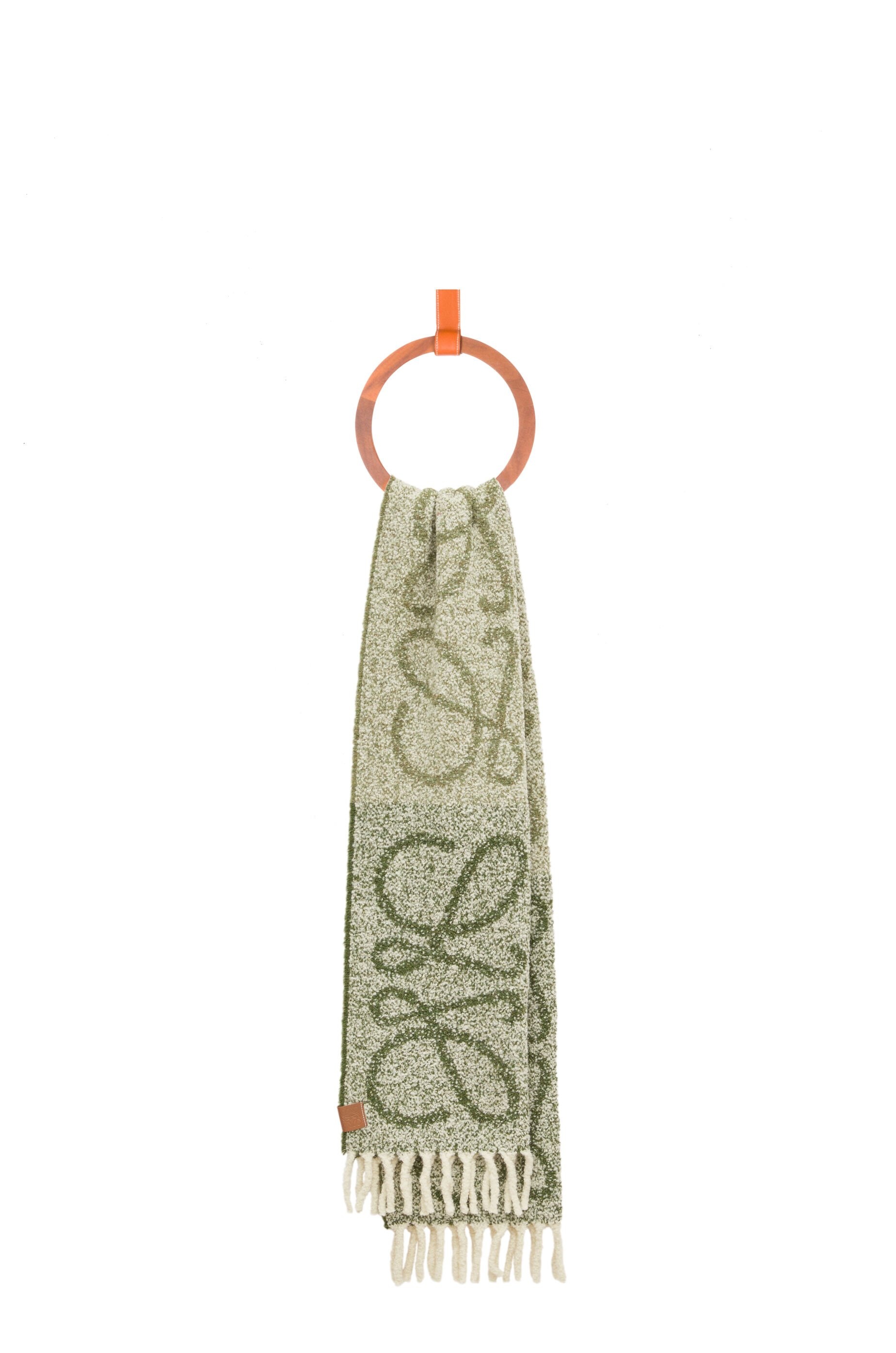 Anagram scarf in alpaca and wool - 4