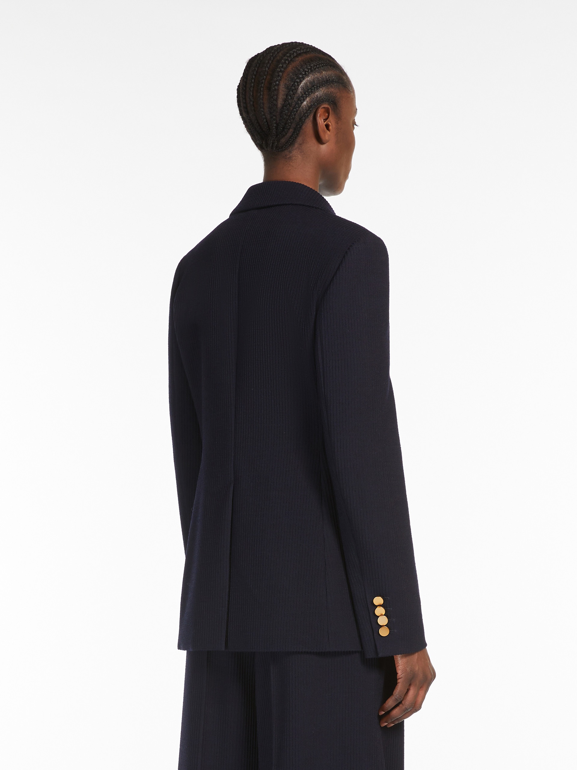 PAGANO Gabardine wool blazer - 4