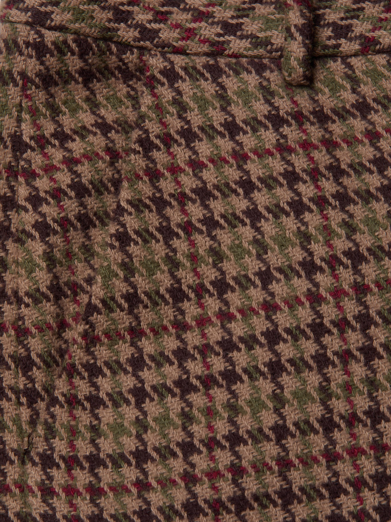Pilar Houndstooth Wide-Leg Pant 6