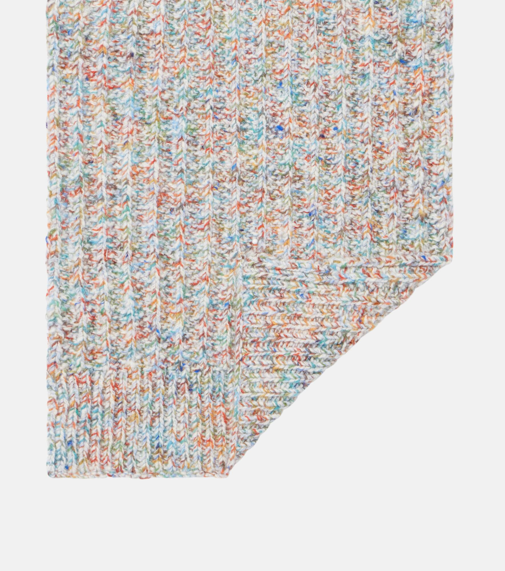 Wool and cashmere-blend scarf - 5