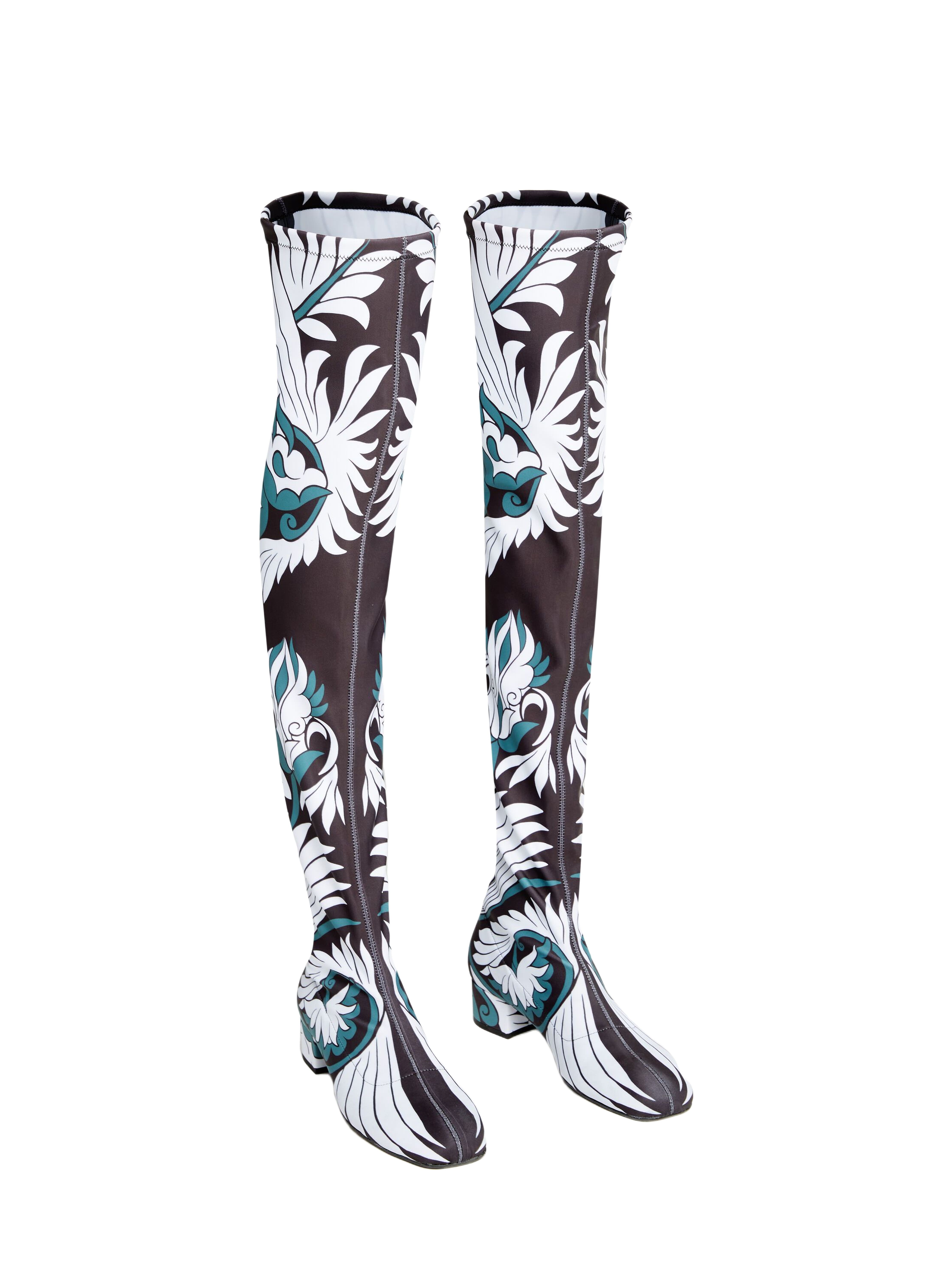 La DoubleJ Edie High Boots Mix Tiles Ottanio at Nordstrom - 2