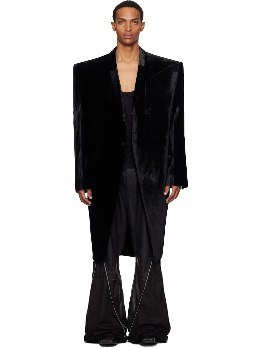 Black Concordians Fogpocket Ricks Coat - 1