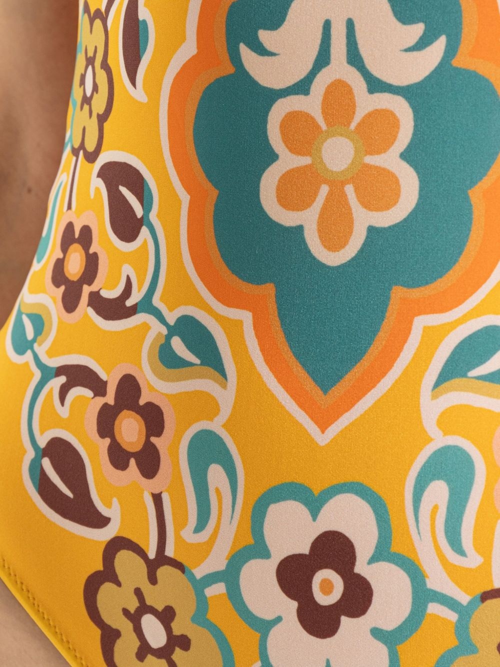 floral-print swimsuit - 5