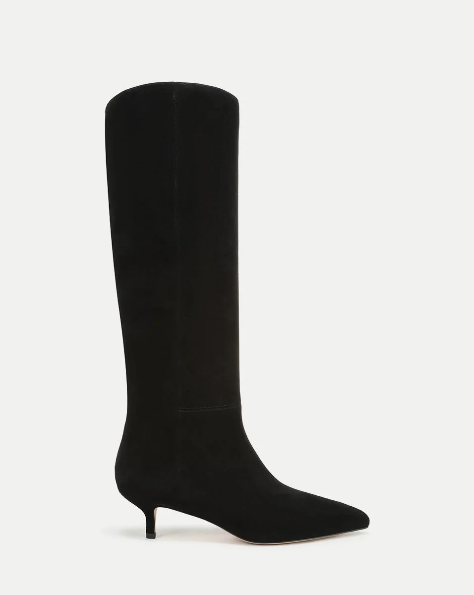 LISA SUEDE TALL BOOT - 1