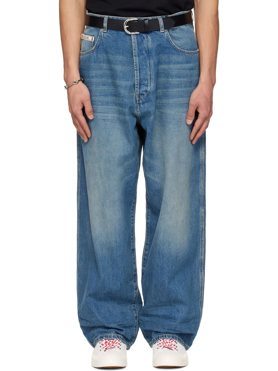 Blue Faded Jeans - 1