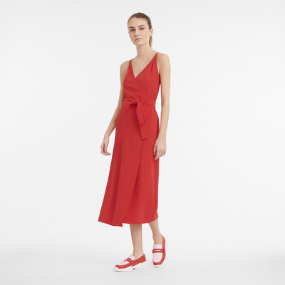 Longchamp Fall-Winter 2023 Collection Dress Red - OTHER outlook