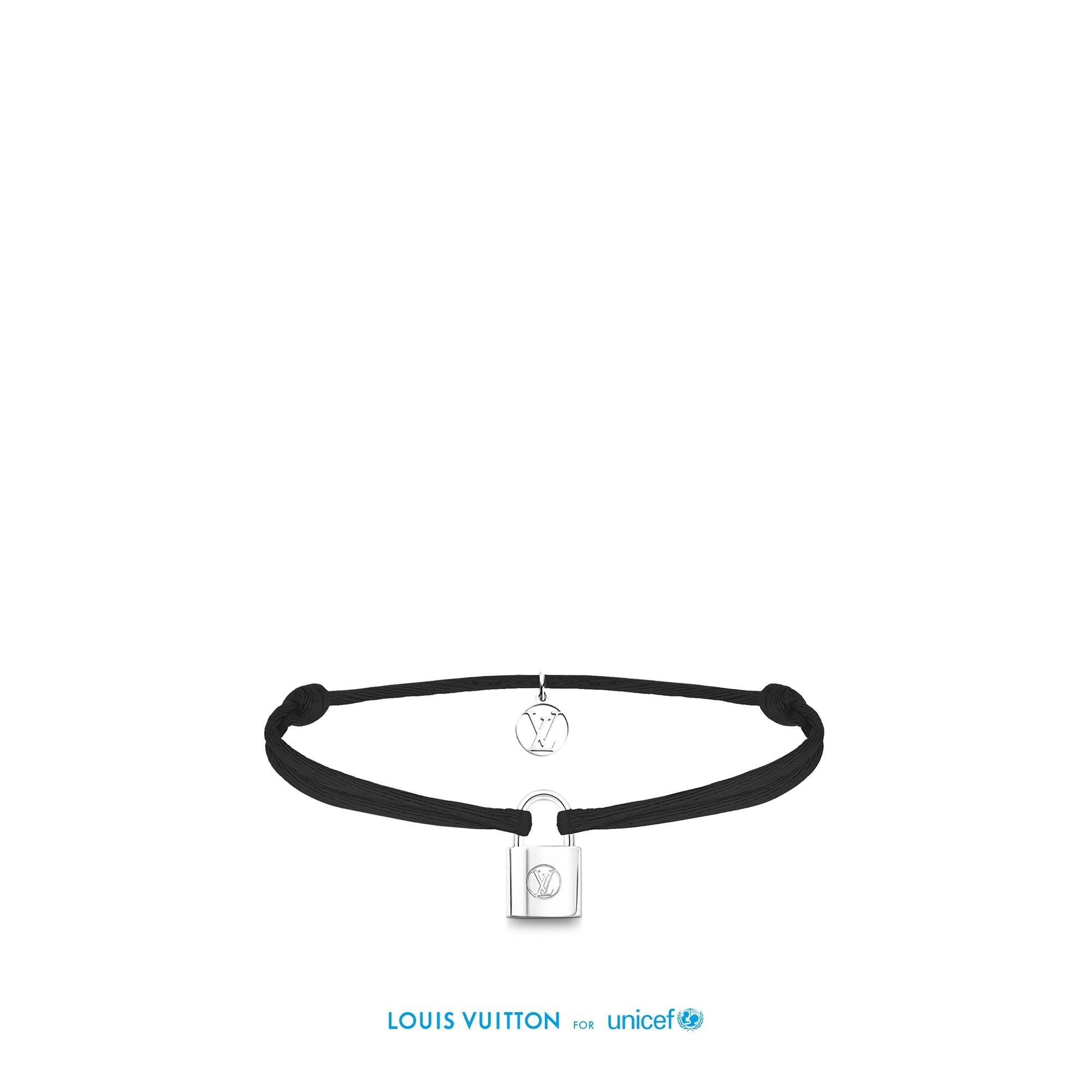 UNICEF X Virgil Abloh Lockit Bracelet Cord and Sterling Silver