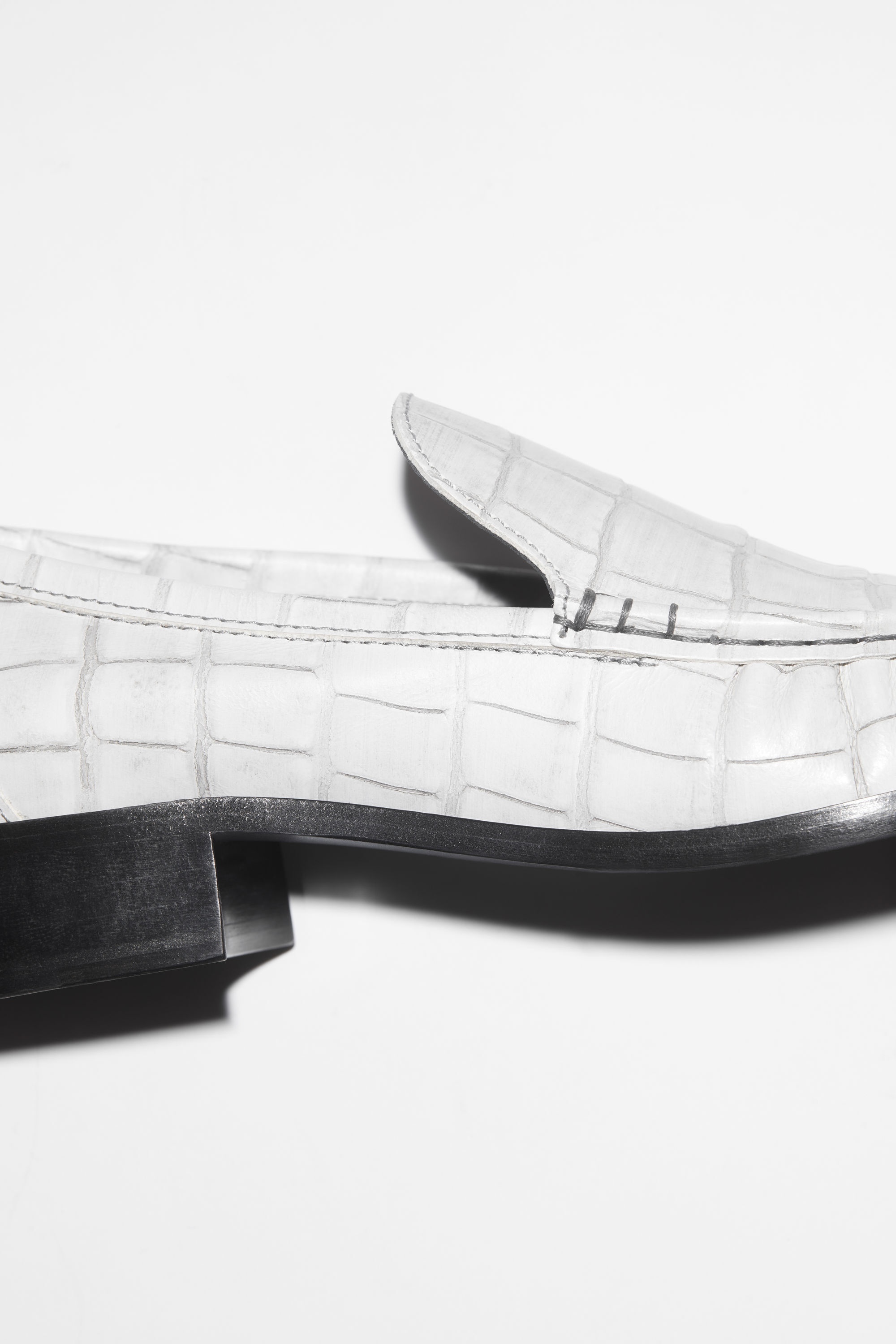 Leather loafers - Off white - 5