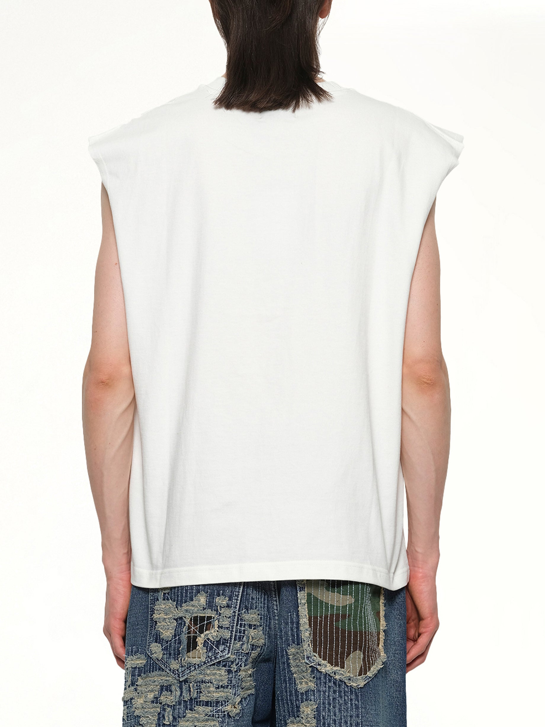 Dragon Chopper Sleeveless in White - 5
