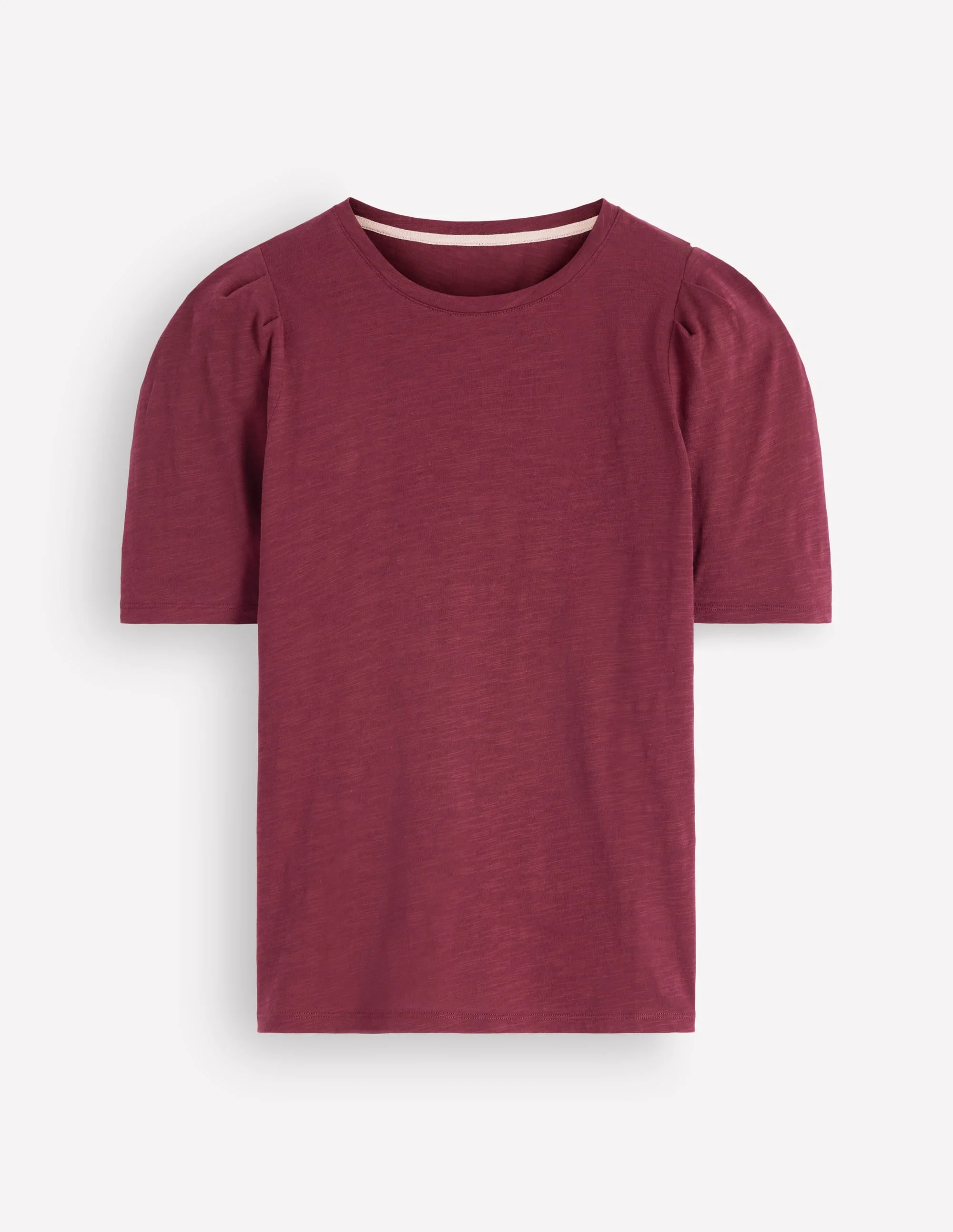 Sophie Puff Sleeve T-shirt-Deep Wisteria - 1