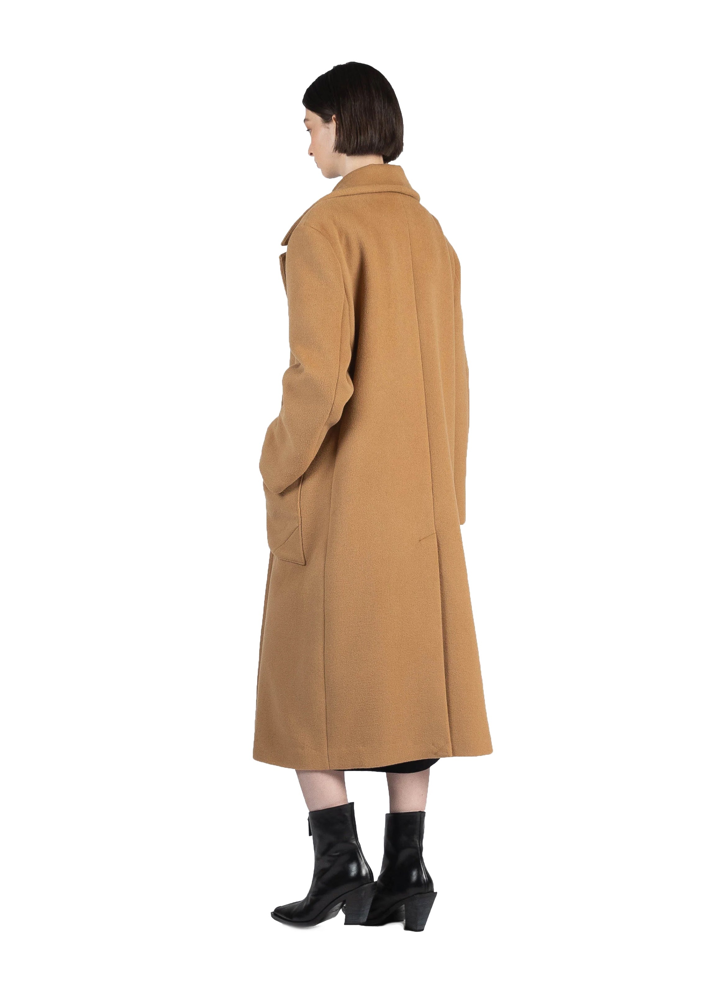 Boyfriend Coat Camel - 3