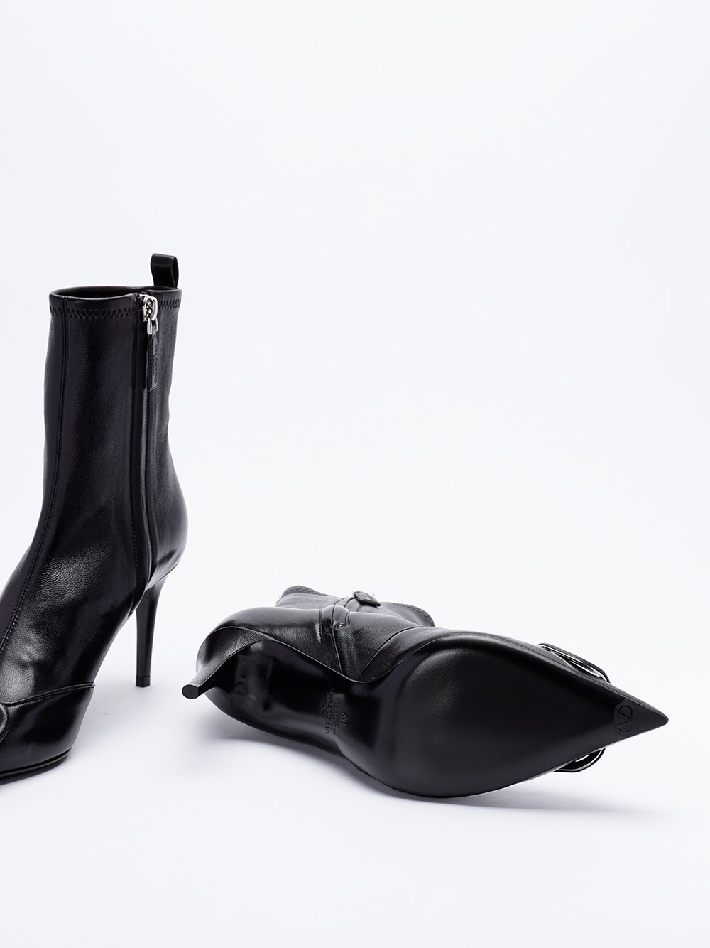 `VLogo Signature` Ankle Boots - 4