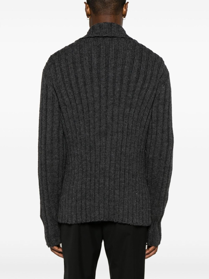 Re-Edition virgin wool cardigan 4