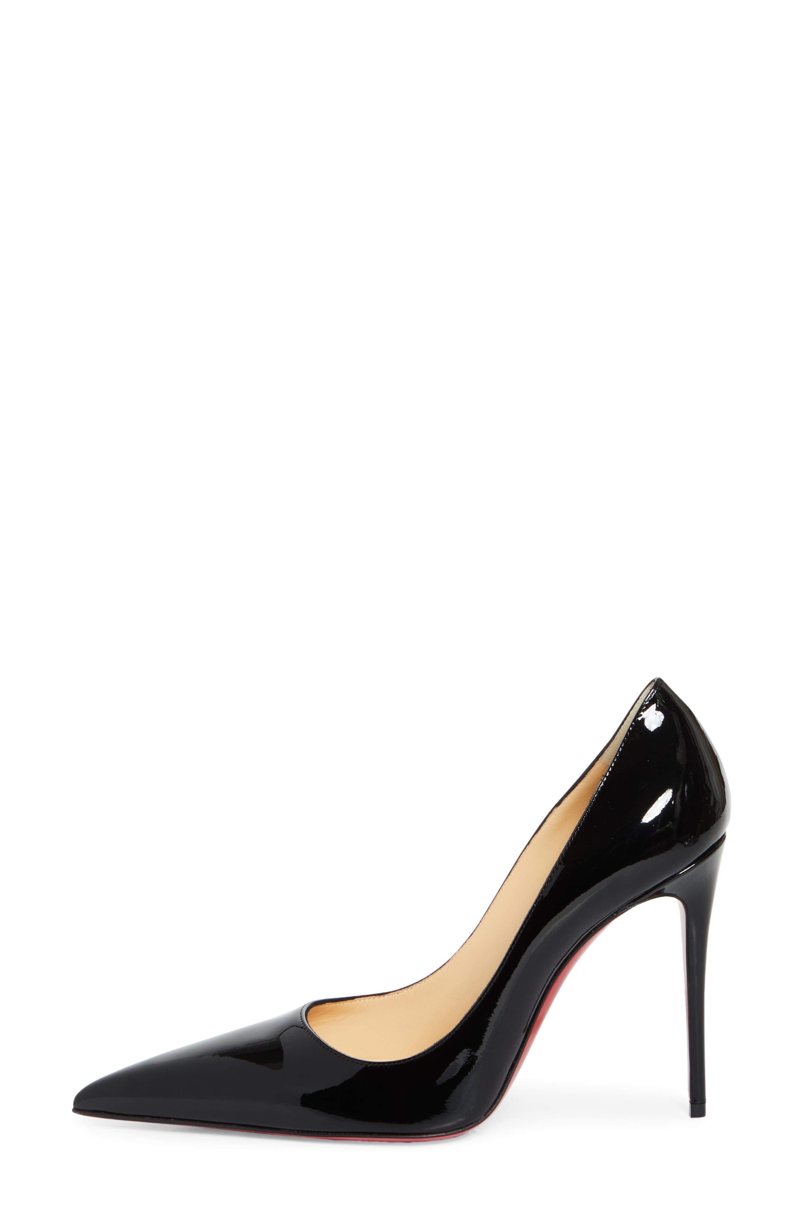 Christian Louboutin Kate Max Patent Pump in Black at Nordstrom - 3