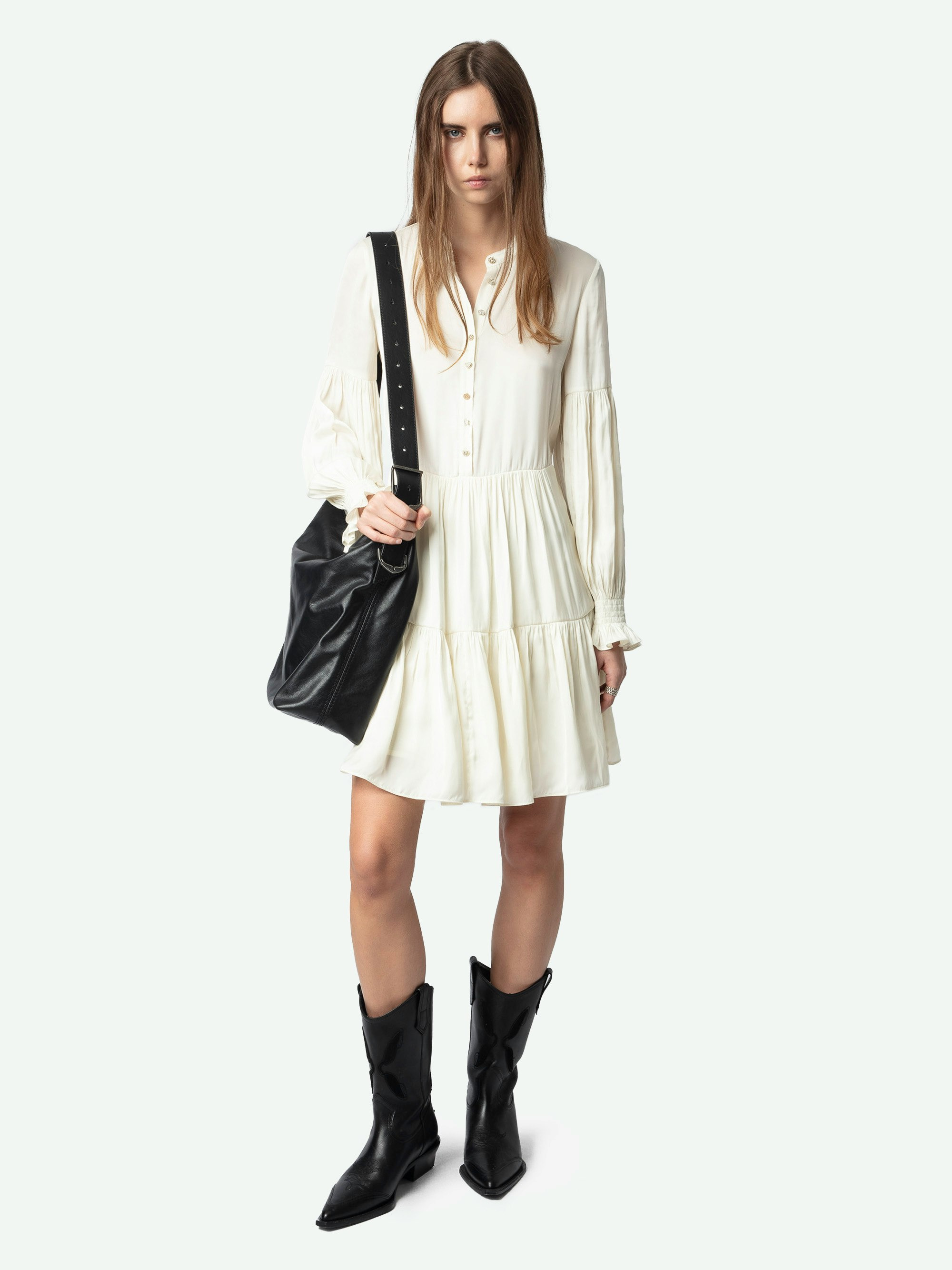 Randy Satin Dress - 2