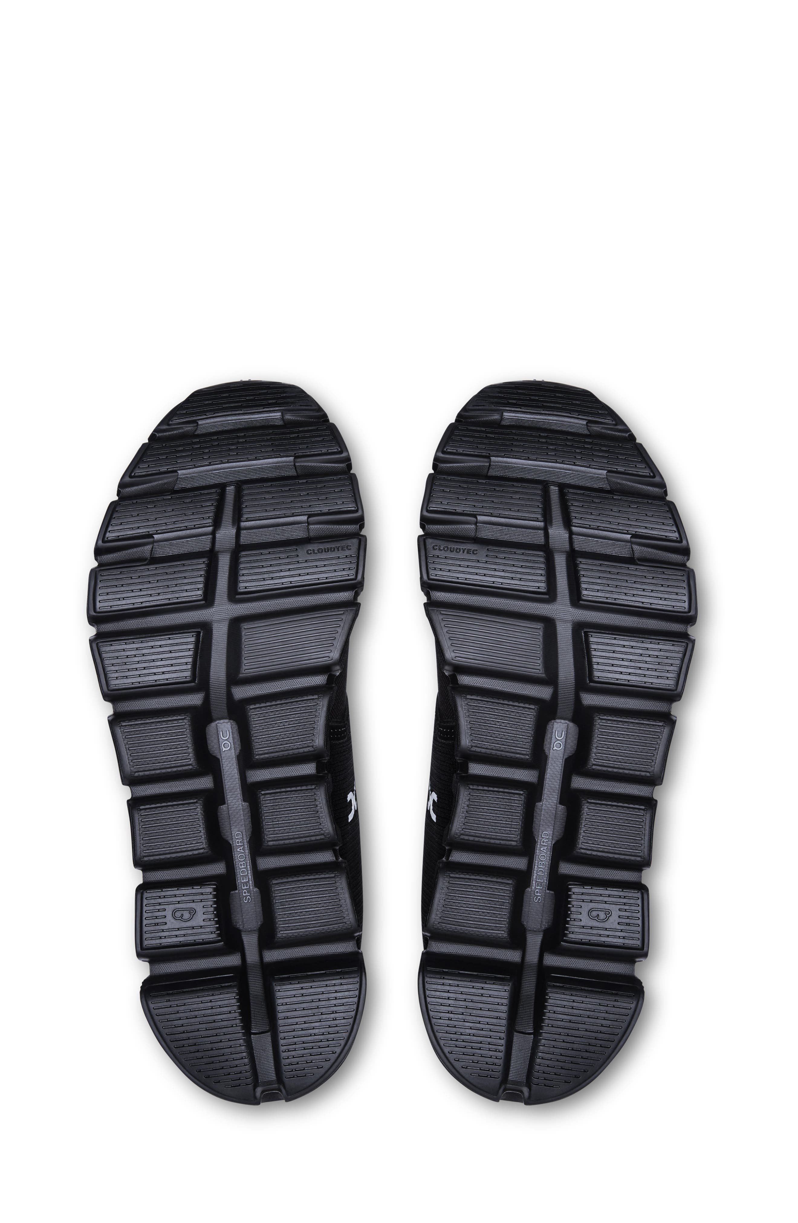 On Cloud 6 Waterproof Sneaker in Black/Black at Nordstrom - 5