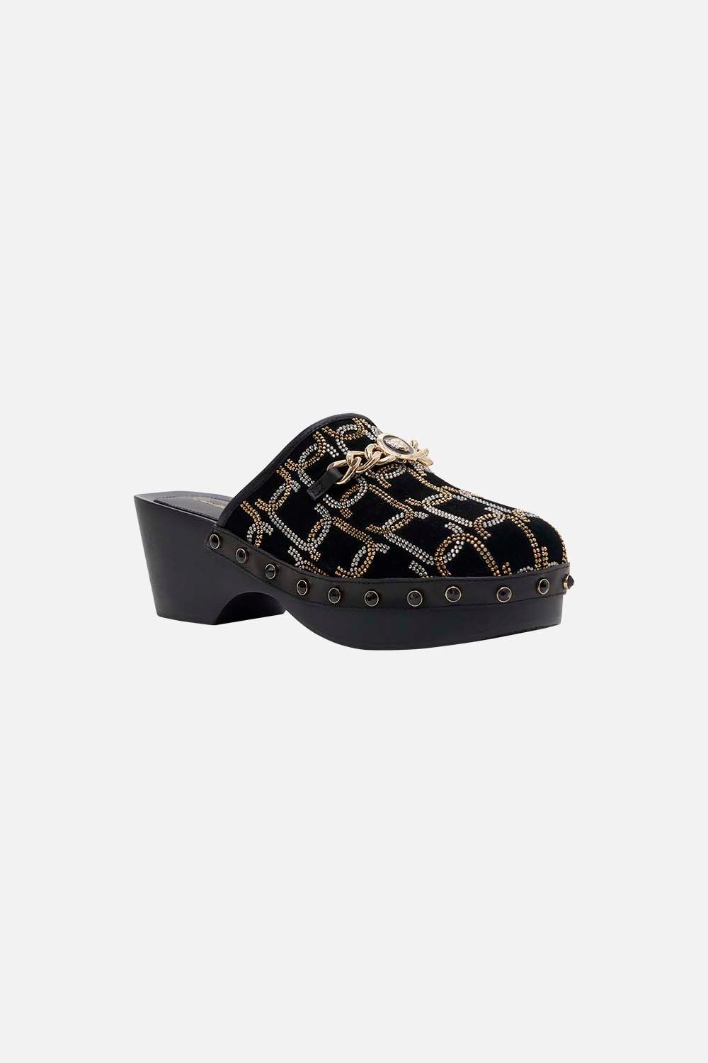 ARABELLA LEOPARD CHAIN CLOG - 2
